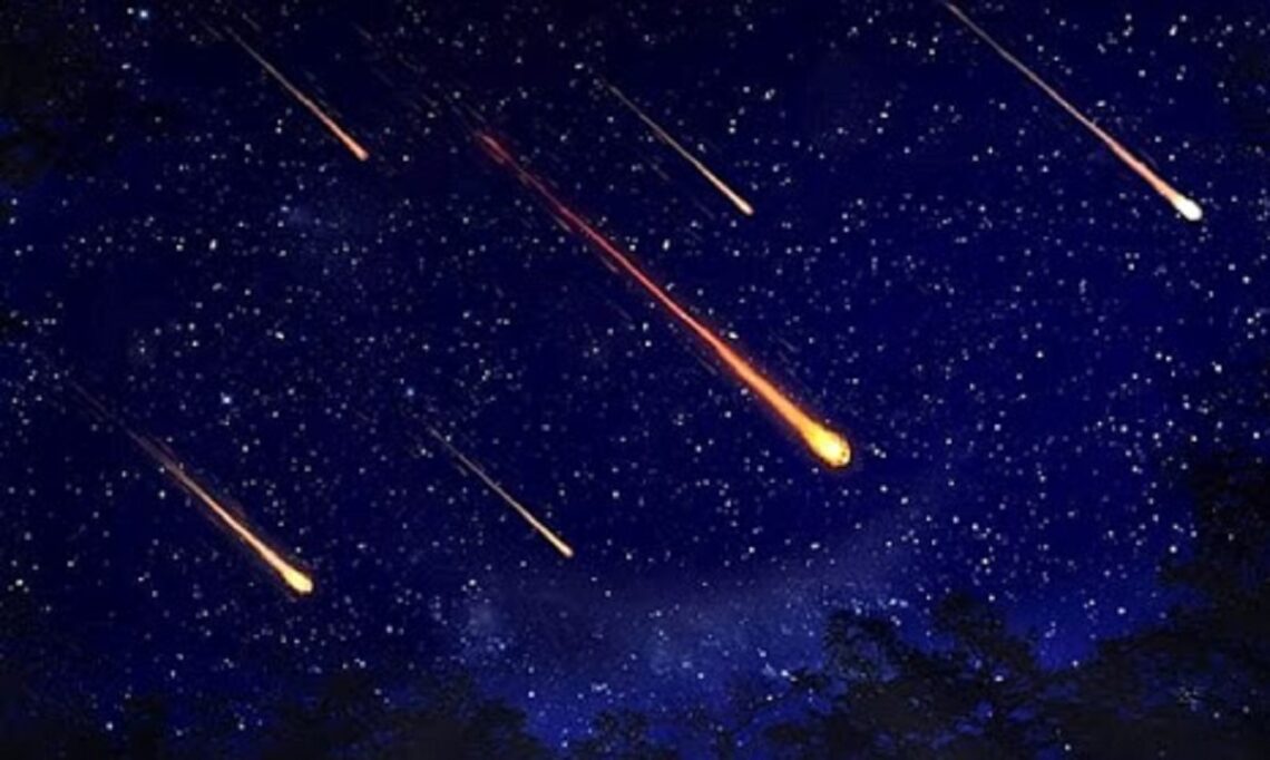 From Comets that return every 4000 years a possible meteor shower