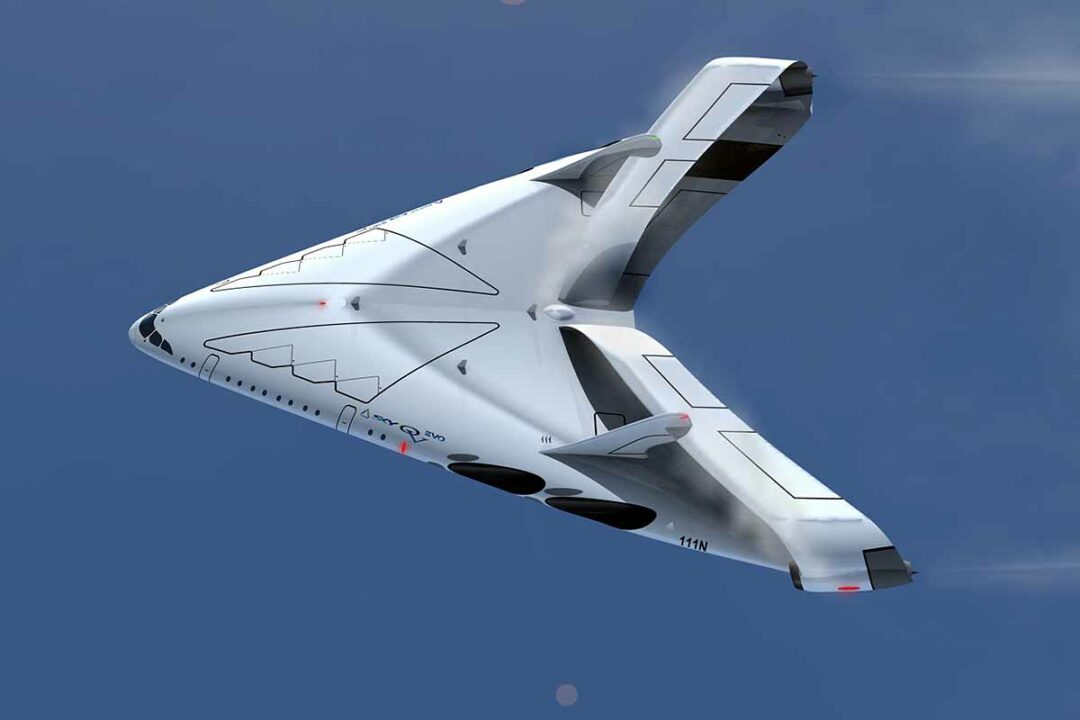 aeronautique avion transport supersonique hydrogene concept x