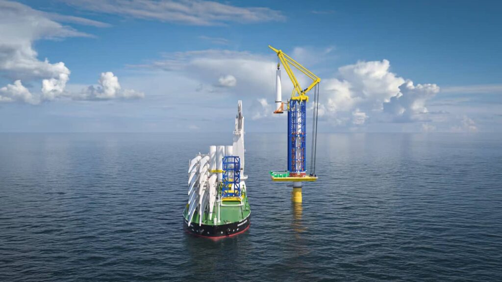 Turbine offshore