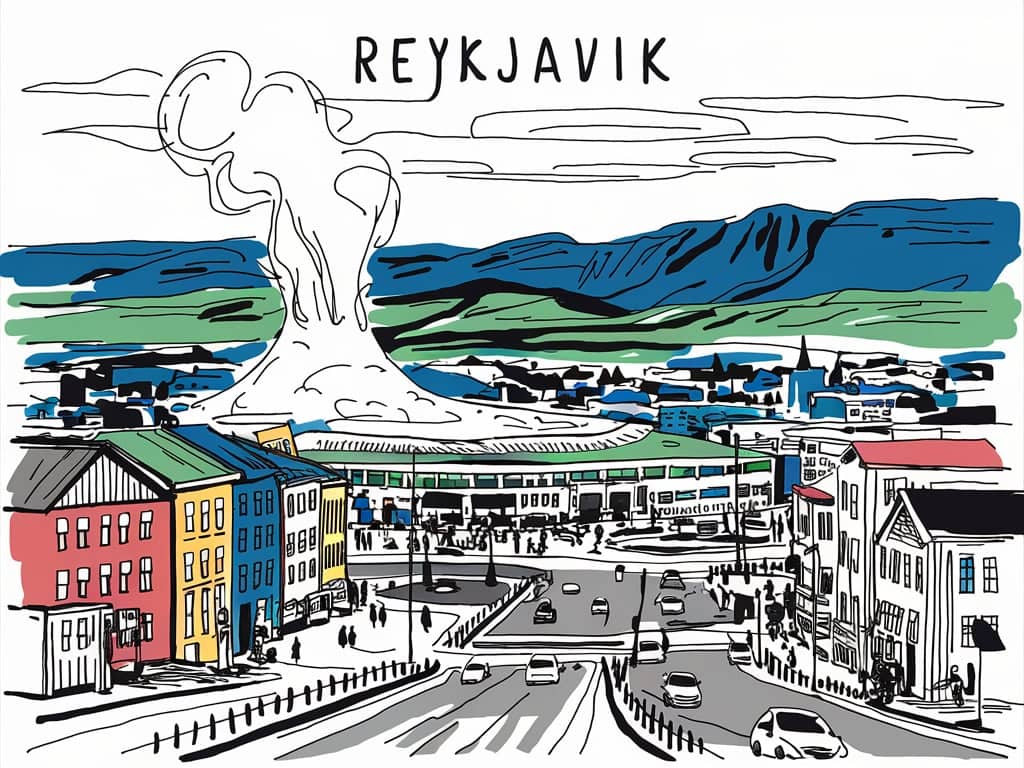 Città verdi Reykjavik